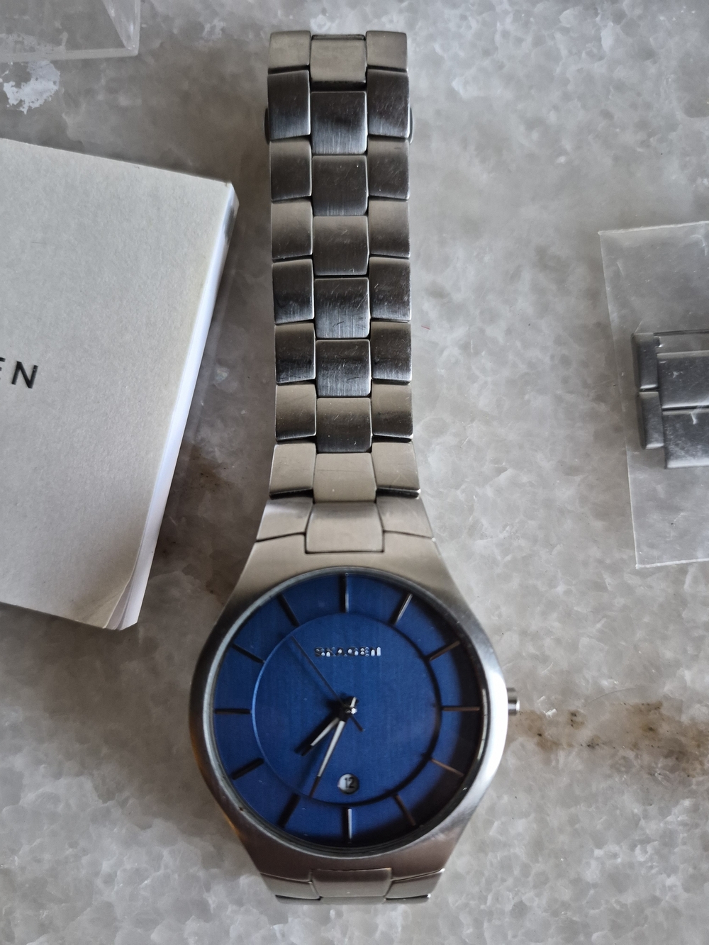 Men's Skagen Grenen Stainless Steel Watch SKW6181- Pre-owned - Picture 3 of 8